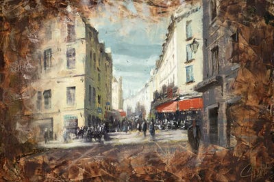 Abstract Form Study - Paris I by Christopher Clark framed wall art