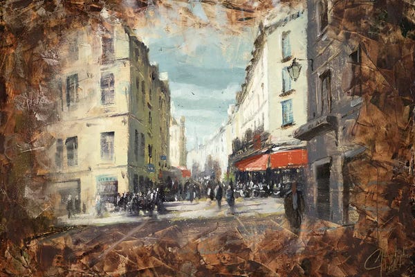 Christopher Clark: Abstract Form Study - Paris I by Christopher Clark