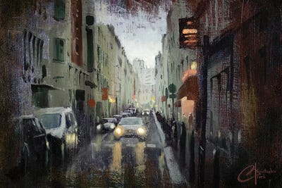 Abstract Form Study - Paris II by Christopher Clark framed wall art