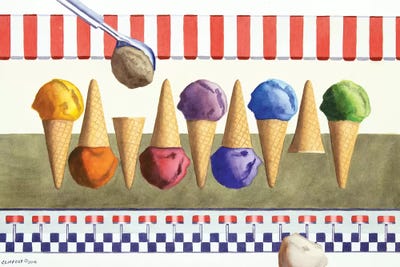 Ice Cream Shoppe by Cory Clifford gallery poster