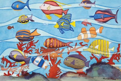 Motion In The Ocean by Cory Clifford framed wall art