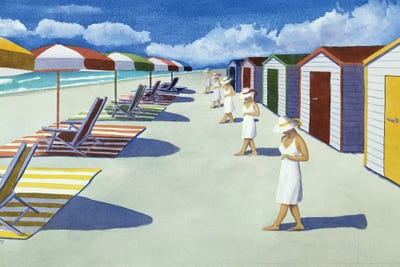 Starting A Day At The Beach by Cory Clifford canvas print