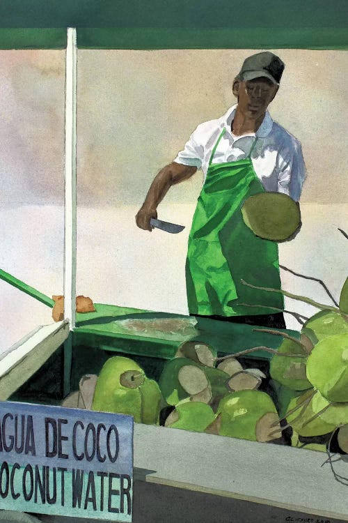 Agua De Coco by Cory Clifford wall art
