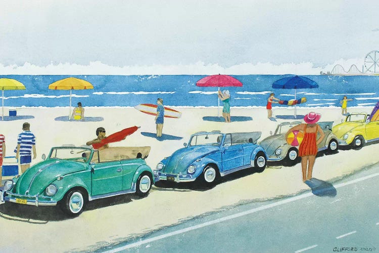 Retro Beetle Beach