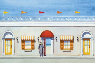 Beach Access by Cory Clifford framed wall art