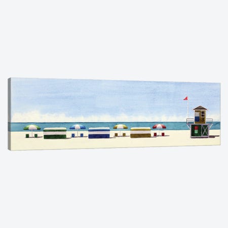 Serenity Beach Canvas Print #CCL37} by Cory Clifford Art Print
