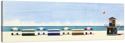 Serenity Beach Canvas Art Print - Cory Clifford