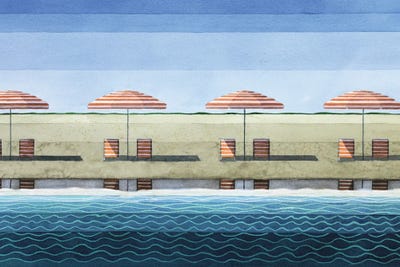 Making Waves At The Beach by Cory Clifford framed wall art