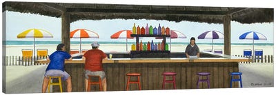 Beach Breakfast Canvas Art Print - Cory Clifford
