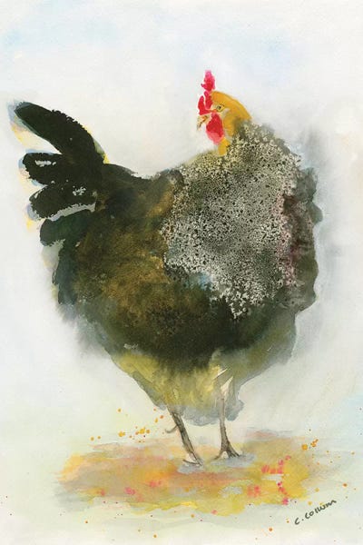 Modern Farmhouse Décor: Hen No. 1 by Connie Collum
