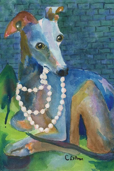 Italian Greyhounds: Always Wear Pearls by Connie Collum
