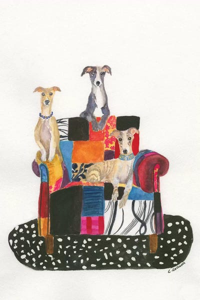 Movie Night by Connie Collum canvas print