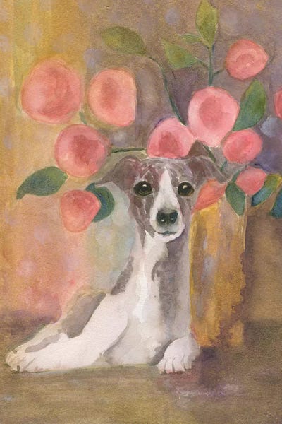 Sitting Pretty by Connie Collum canvas print