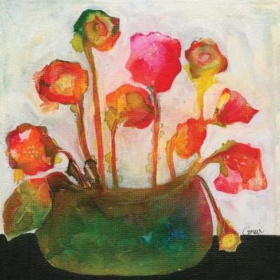 Welcome by Connie Collum framed canvas print