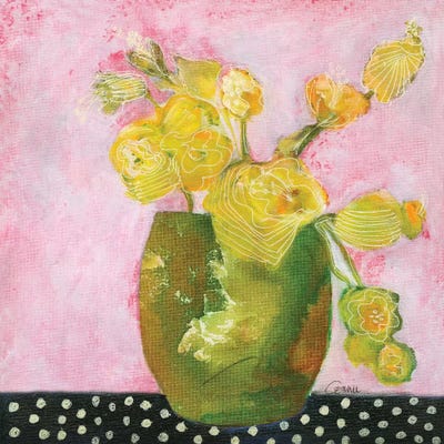 Born To Love by Connie Collum framed canvas print