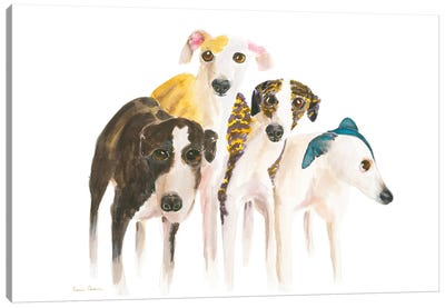 I Call It Love Canvas Art Print - Italian Greyhound Art