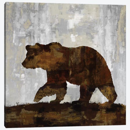 Bear Canvas Print #CCO1} by Carl Colburn Art Print