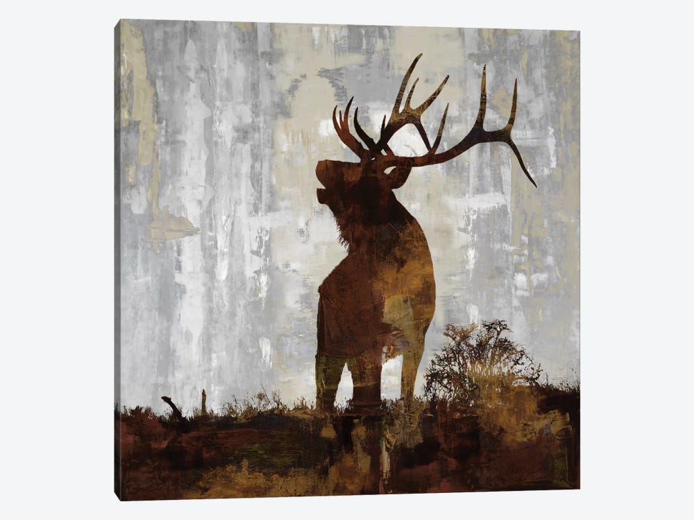 Elk by Carl Colburn 1-piece Canvas Print