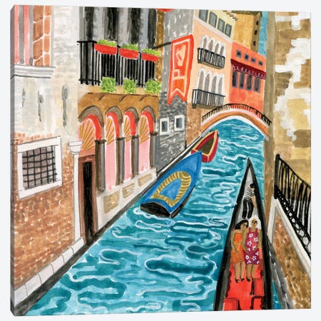 Venice Canvas Print #CCS13} by Caroline Chessia Canvas Art Print