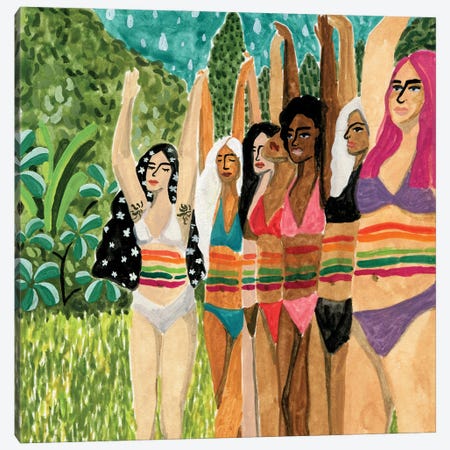 Pride Canvas Print #CCS14} by Caroline Chessia Canvas Art