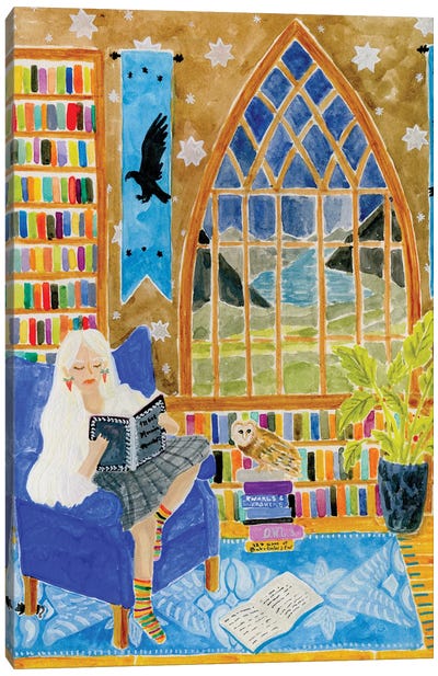 Luna Lovegood Canvas Art Print - Harry Potter (Film Series)