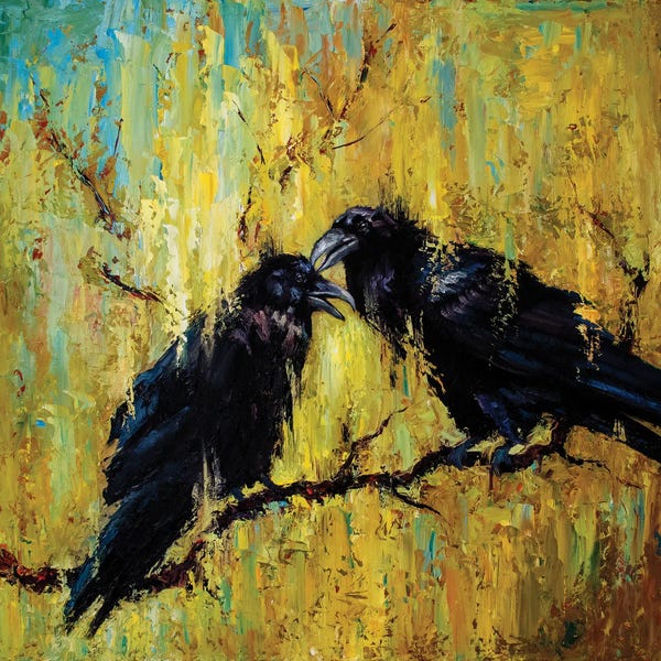 Goth Art: Odin's Messengers by Cheri Christensen