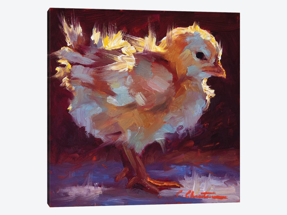 Chick-Lit by Cheri Christensen 1-piece Canvas Print