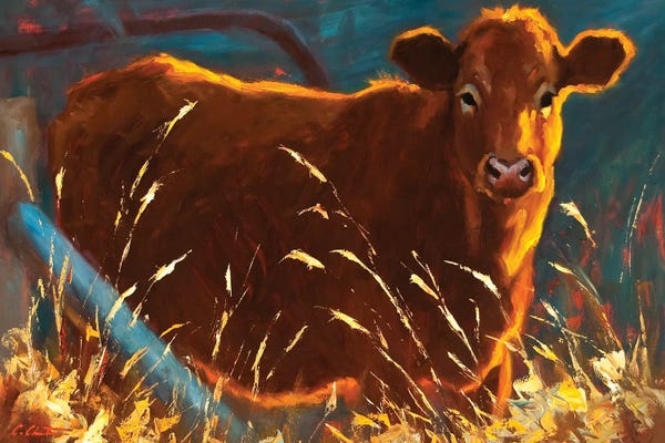 Golden Hour Animals: Infield by Cheri Christensen