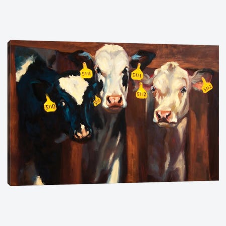 Milk Maidens Canvas Print #CCT38} by Cheri Christensen Canvas Wall Art