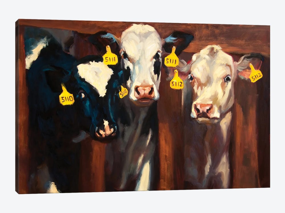 Milk Maidens by Cheri Christensen 1-piece Canvas Wall Art