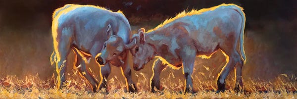 Golden Hour Animals: Recess by Cheri Christensen