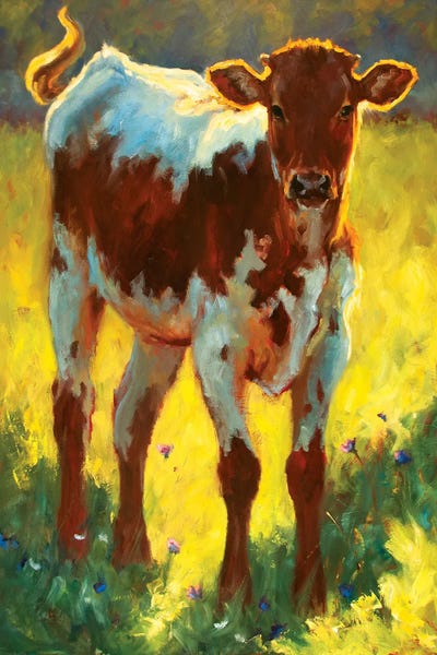 Golden Hour Animals: Signs Of Spring II by Cheri Christensen