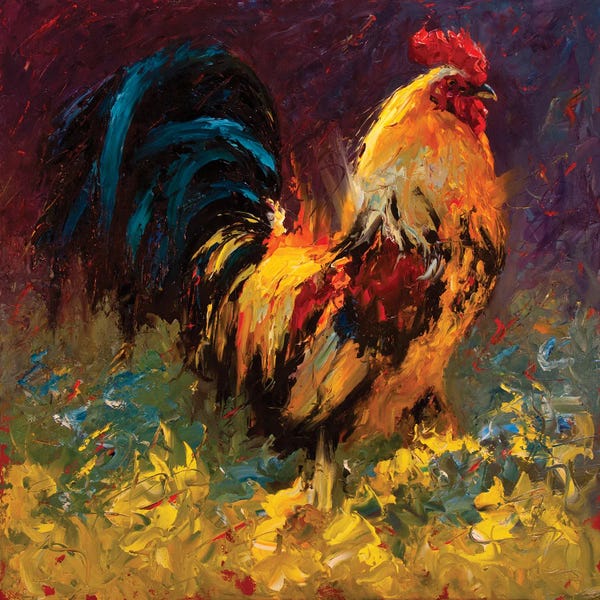Chickens & Roosters: Color My World II by Cheri Christensen