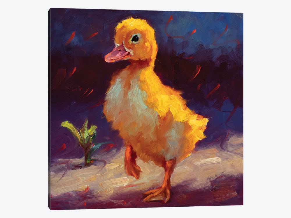 Duckling Adventure by Cheri Christensen 1-piece Canvas Artwork