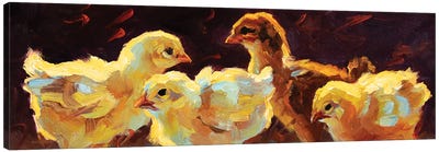 Ladies Night Canvas Art Print - Golden Hour Animals