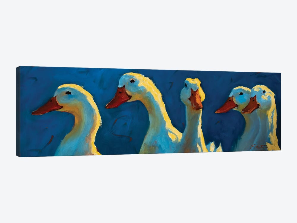 There's Always One In The Crowd by Cheri Christensen 1-piece Canvas Print