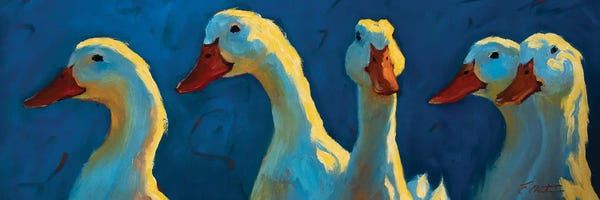 Golden Hour Animals: There's Always One In The Crowd by Cheri Christensen