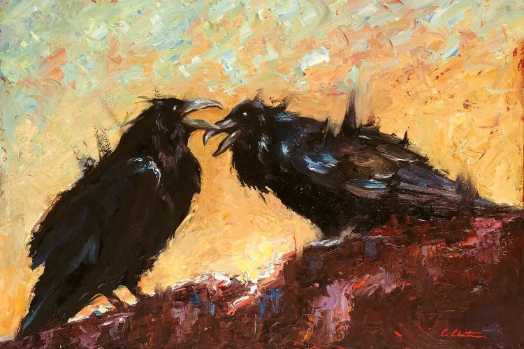Gossip Girls by Cheri Christensen wall art