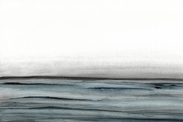 Blue Minimalist Seascape by Jae Landow wall art