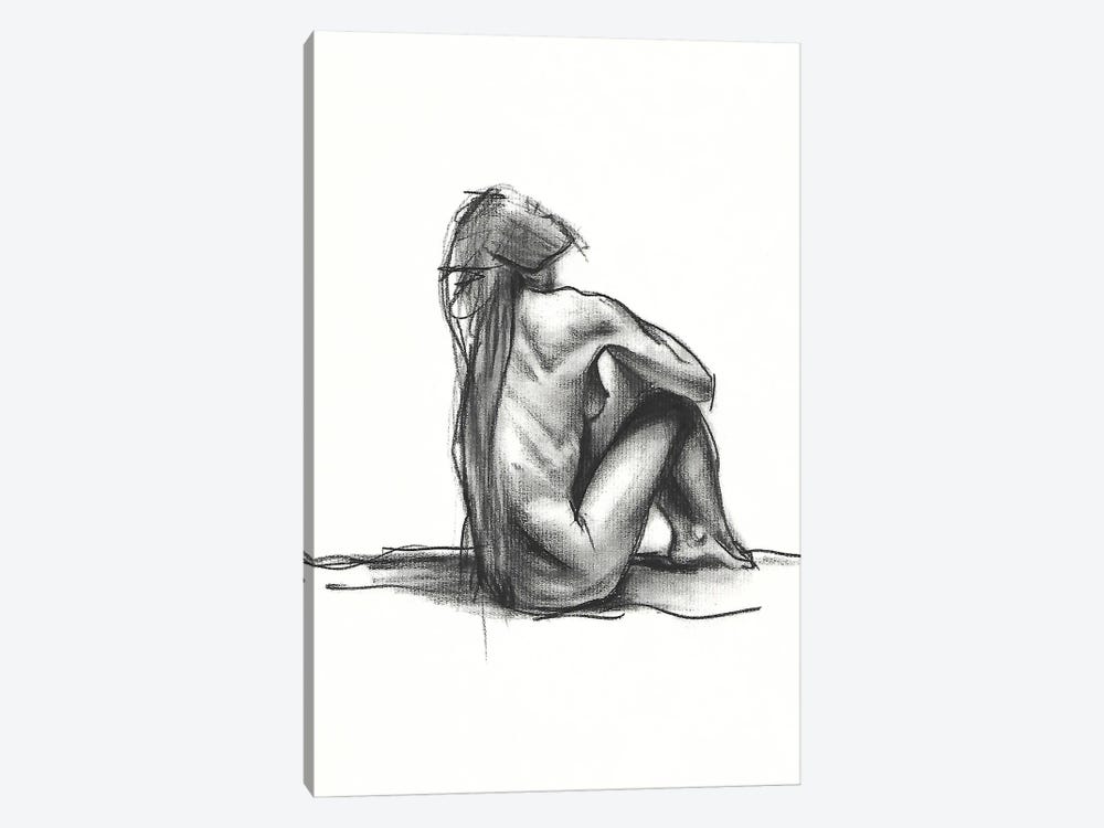 Female Figure Study II by Jae Landow 1-piece Canvas Wall Art