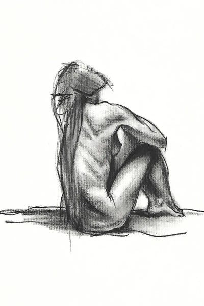 Jae Landow: Female Figure Study II by Jae Landow