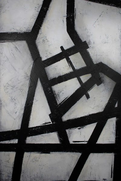 Road Map To You by Jae Landow framed canvas print