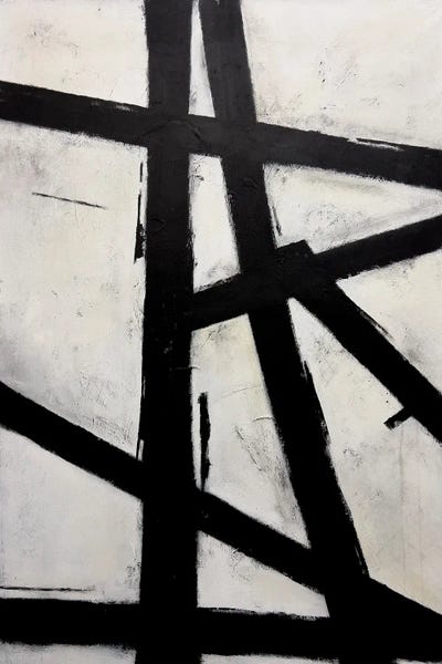 Road Map To You II by Jae Landow framed canvas print