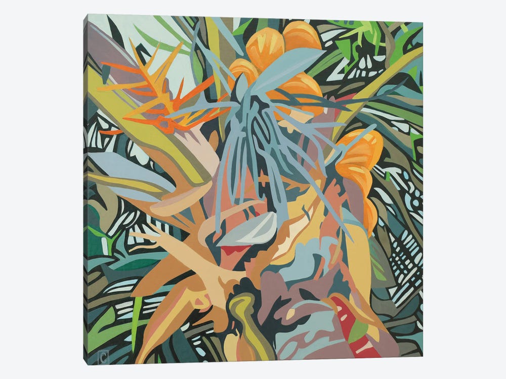 Palm Tree Study II by Christophe Carlier 1-piece Art Print