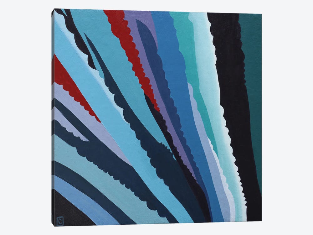 Blue Agave I by Christophe Carlier 1-piece Canvas Artwork