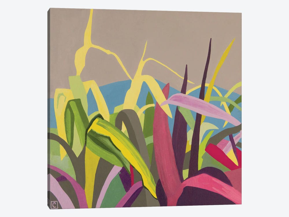 La Milpa Creciendo (The Corn's Growing) by Christophe Carlier 1-piece Canvas Artwork