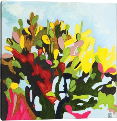 Nopal (Cactus) Canvas Art Print - Christophe Carlier