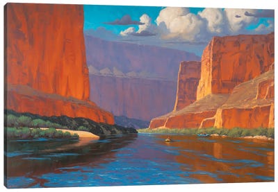 Drifting Along Canvas Art Print - Canyon Art