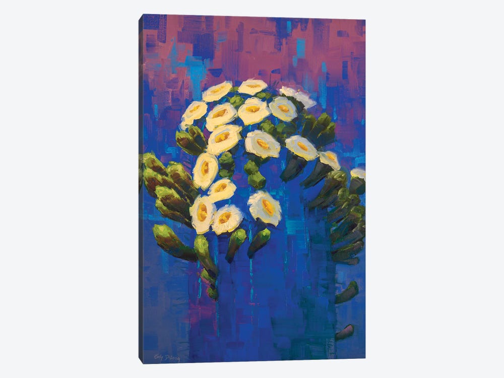 Saguaro In Blue by Cody DeLong 1-piece Canvas Art Print