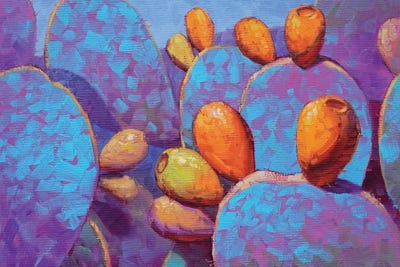 Blue Pricklys by Cody DeLong art print